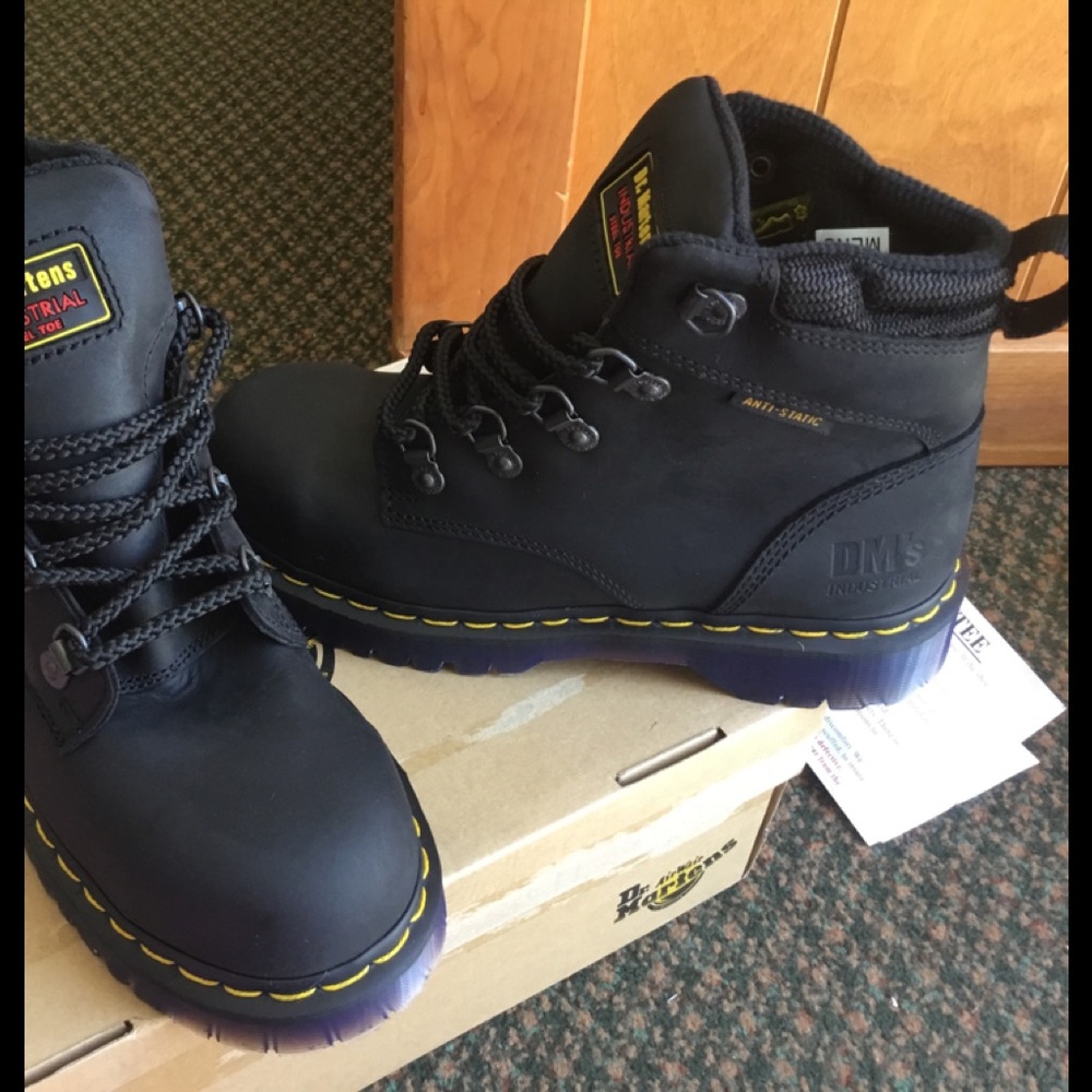 Dr. Martens industrial shoes